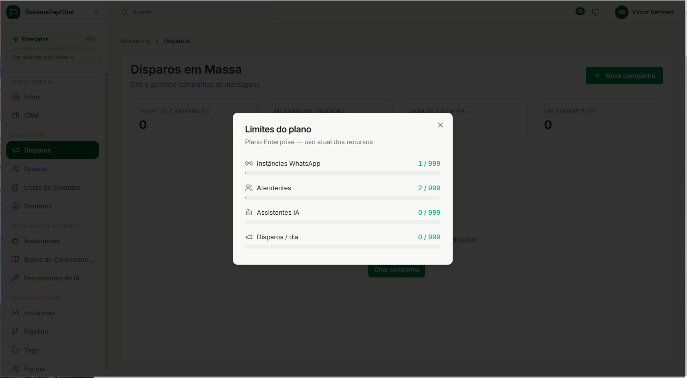 SistemaZapChat - Screenshot 5